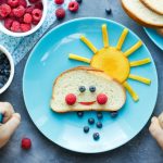 Creative,idea,for,kid,breakfast, ,sweet,bread,bun,cloud